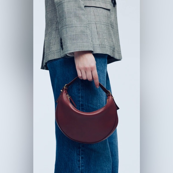 Madewell The Essential Convertible Top Handle Crossbody Mini Bag NWOT - Picture 3 of 16